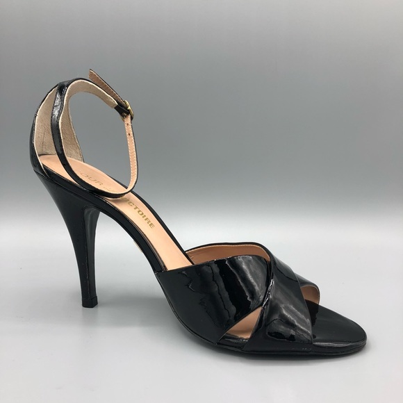 Pour la Victoire patent leather sandals - Picture 3 of 11